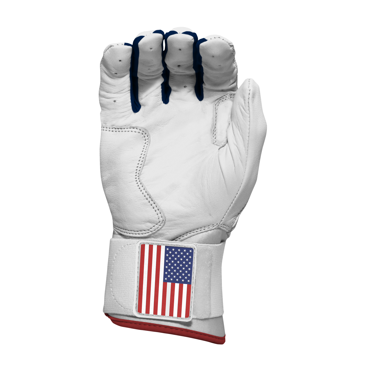 Best9 Long Cuff Premium Batting Gloves - USA Series